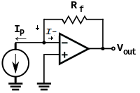 Op Amp Current to Voltage Convertor